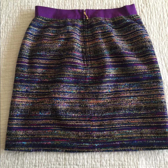 Kate Spade “Kylie” multicolor/metallic skirt - Picture 2 of 6